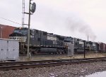 NS 9383 leads a train through Southern Junction